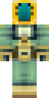 a deep-sea diver in a heavy brass helmet and canvas suit