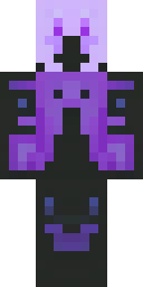 an end-realm sorcerer in obsidian robes with violet particles