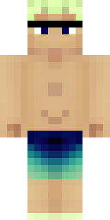 a summer surfer in board shorts with sun-bleached hair