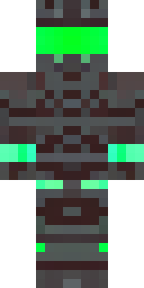 a fallen knight in blackened rusted armor with green glowing cracks