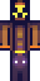 a Halloween pumpkin-headed figure in a dark cloak