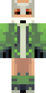 an anthropomorphic fox in a green explorer jacket