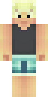 a summer surfer in board shorts with sun-bleached hair