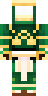 a jade samurai in green and gold ceremonial armor
