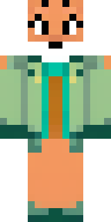 an anthropomorphic fox in a green explorer jacket