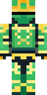 a jade samurai in green and gold ceremonial armor