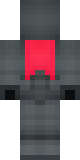 a shadow ninja in matte black with a red scarf