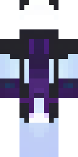 an end-realm sorcerer in obsidian robes with violet particles
