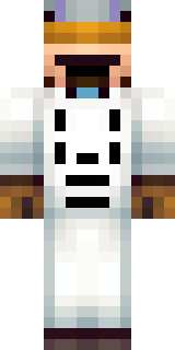 a cheerful chef in a white coat and tall hat with a wooden spoon