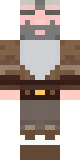 a viking warrior in fur and iron with a braided beard