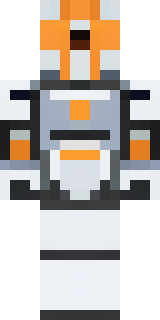 a mecha pilot in a white flight suit with a segmented helmet