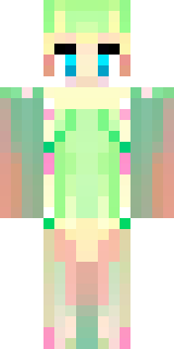 a spring fairy in a petal dress with translucent wings