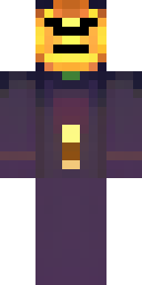 a Halloween pumpkin-headed figure in a dark cloak
