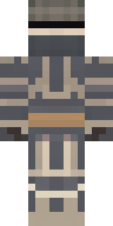 a ronin in weathered dark armor and a straw hat