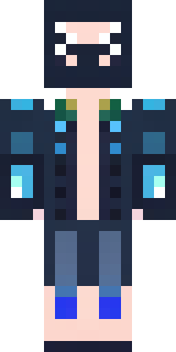 a cyberpunk mercenary in a black jacket with neon-pink circuitry