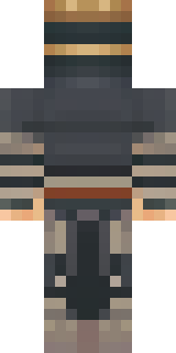 a ronin in weathered dark armor and a straw hat