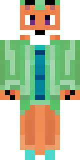 an anthropomorphic fox in a green explorer jacket