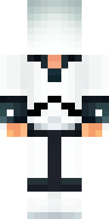 a white-clad ninja with silver throwing stars and a hood