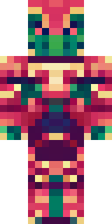 a dragon-rider in scaled crimson armor with leather wings