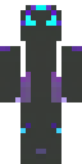 an end-realm sorcerer in obsidian robes with violet particles