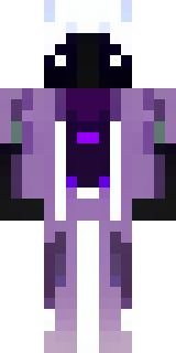 an end-realm sorcerer in obsidian robes with violet particles