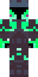 a fallen knight in blackened rusted armor with green glowing cracks
