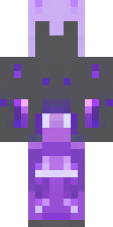 an end-realm sorcerer in obsidian robes with violet particles