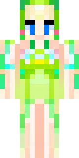 a spring fairy in a petal dress with translucent wings