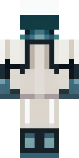 a mecha pilot in a white flight suit with a segmented helmet