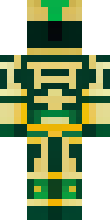 a jade samurai in green and gold ceremonial armor