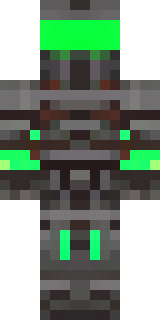 a fallen knight in blackened rusted armor with green glowing cracks