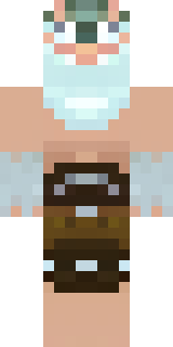 a frost viking in white furs and a horned helm
