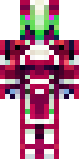 a dragon-rider in scaled crimson armor with leather wings