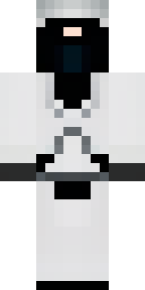 a white-clad ninja with silver throwing stars and a hood