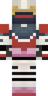 a samurai in red lacquered armor with a horned helmet