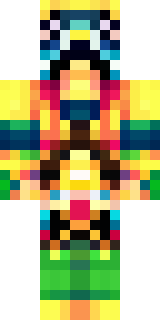 a golden pirate with an eyepatch and a parrot on the shoulder