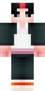 a sushi master in a dark apron with a headband