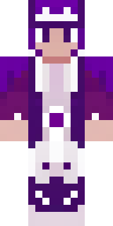 an arcane sorcerer in purple robes with glowing runes