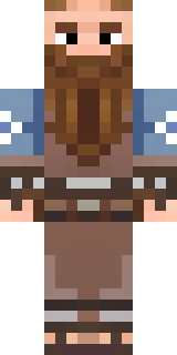 a viking warrior in fur and iron with a braided beard