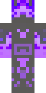 an end-realm sorcerer in obsidian robes with violet particles