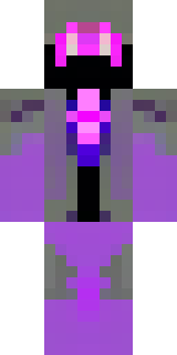 an end-realm sorcerer in obsidian robes with violet particles
