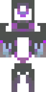 an end-realm sorcerer in obsidian robes with violet particles