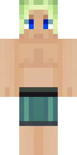 a summer surfer in board shorts with sun-bleached hair