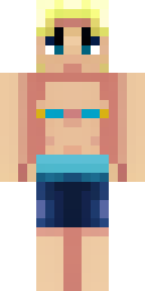 a summer surfer in board shorts with sun-bleached hair