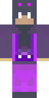 an end-realm sorcerer in obsidian robes with violet particles