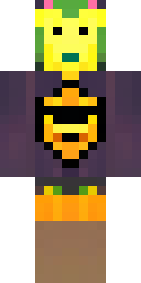 a Halloween pumpkin-headed figure in a dark cloak
