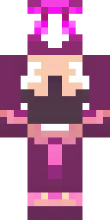 a nether hunter in crimson hide with glowing gold trim