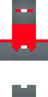 a shadow ninja in matte black with a red scarf