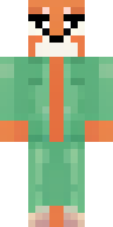 an anthropomorphic fox in a green explorer jacket