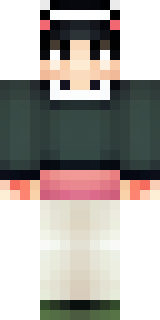 a sushi master in a dark apron with a headband